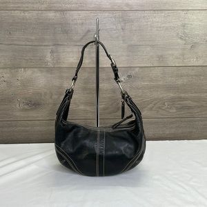 Coach Soho #10031 Black Leather Hobo Bag